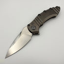 Pre-Owned Custom Knife Factory Ecilop-M w/ Titanium & M398
