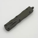 Microtech Dirac Cerakote Moss Green Double Edge 225-1CMG