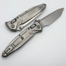 Marfione Select Microtech Socom Delta Ram-Lok Titanium Handles w/ Bronze Accents & Tanto Stonewash M390MK 163RL-10MS2