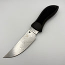 Pre-Owned Spyderco Moran w/ Damasteel & FRN/Kraton Handle Fixed Blade Sprint Run FB01PGYD