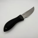 Pre-Owned Spyderco Moran w/ Damasteel & FRN/Kraton Handle Fixed Blade Sprint Run FB01PGYD
