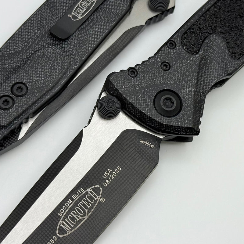 Microtech Socom Elite Tanto Edge Manual Geo Trace Camo 161-1GOC