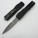 Microtech Ultratech EX - ZBP Bayonet Apocalyptic w/ Black Milled Handle Signature Series 1120EX-10APS
