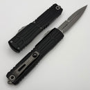Microtech Ultratech EX - ZBP Bayonet Apocalyptic w/ Black Milled Handle Signature Series 1120EX-10APS