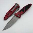 Microtech Socom Elite S/E Manual Merlot Apocalyptic Standard 160-10APMR