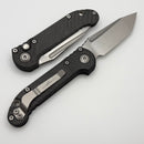 Microtech Marfione Select LUDT Gen III Carbon Fiber Handles w/ Bronze Accents & Stonewash Tanto 1136-10MS13