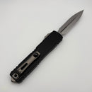 Pre-Owned Microtech Ultratech ZBP D/E Partial Serrated Stonewash Standard 1122-11