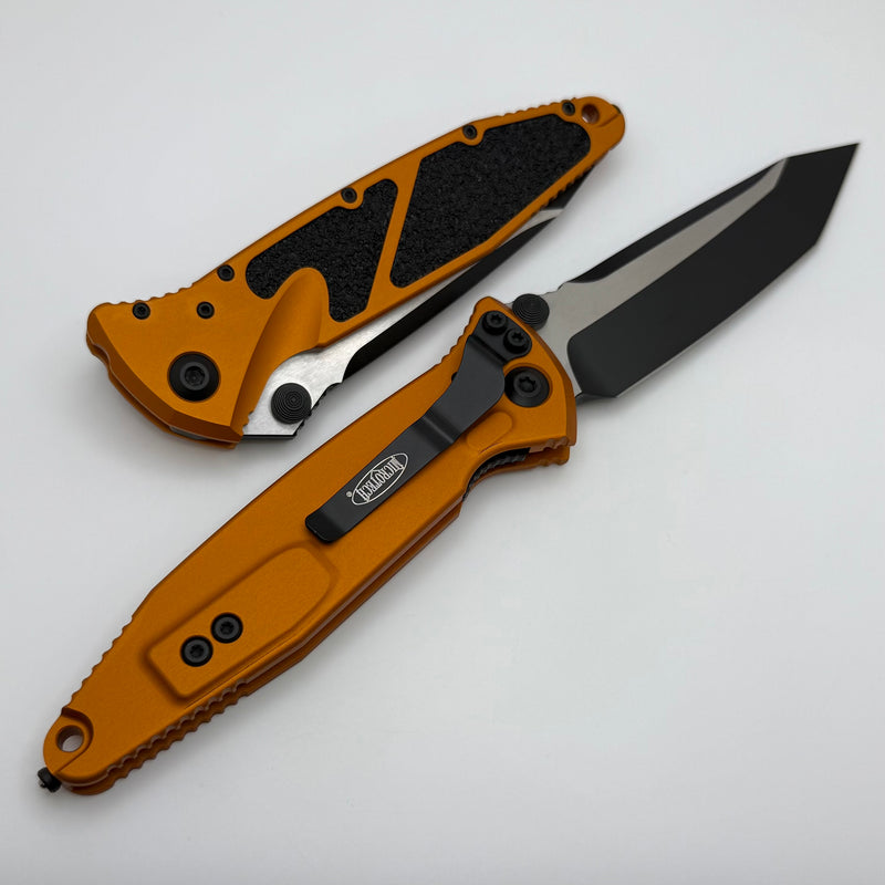 Microtech Socom Elite Tanto Edge Manual Orange Tangerine Standard 161-1OT