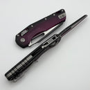 Microtech Knives MSI RAM LOK Polymer Faded Sangria Cerakote Standard Full Serrated 210T-3PMFSR