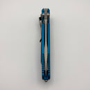 Microtech Socom Elite S/E Manual Blue Stonewash Standard 160-10BL (Consignment)