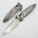 Marfione Select Microtech Socom Ram-Lok Titanium Frag Handles w/ Flamed Accents & Tanto Stonewash M390MK 161RL-10FRMS5