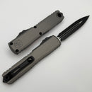 Microtech Ultratech ZBP D/E Tactical Full Serrated w/ Natural Clear Handle 1122-3NC