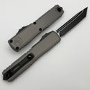 Microtech Ultratech ZBP T/E Tactical Full Serrated w/ Natural Clear Handle 1123-3NC