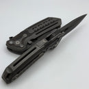 Reate Terminator-T600 Darkwash Titanium Integral Handle w/ Copper Accents & Acid Wash MagnaCut