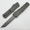 Microtech Knives Combat Troodon Gen III Apocalyptic F/S Tanto w/ Natural Clear Handle 1144-12APNC