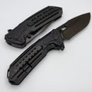 Reate Terminator-T600 DLC Titanium Integral Handle w/ DLC Accents & DLC MagnaCut
