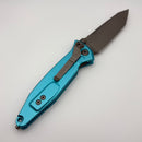 Microtech Socom Elite T/E Manual Turquoise Apocalyptic Standard 161-10APTQ (Consignment)