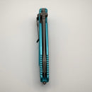Microtech Socom Elite T/E Manual Turquoise Apocalyptic Standard 161-10APTQ (Consignment)
