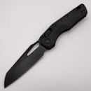 Pre-Owned Microtech Knives MSI RAM LOK Fluted Carbon Fiber & DLC M390MK Signature Series 210-1DLCTFLCFS