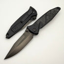 Microtech Socom Elite M/A DLC Spike Grind w/ Glow Fat Carbon Inlays Signature Series NCB Exclusive 160-1DLCTCFGLISS