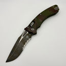 Microtech Amphibian RAM LOK Outbreak Fluted Aluminum w/ Serrated M390MK 137RL-2FLOBS (Consignment)