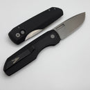 Pro-Tech Vero Designs Synapse Auto w/ Black Canvas Micarta/Aluminum Handle & MagnaCut VERO1211-BLK MIC