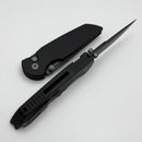 Pro-Tech TR-3 Integrity Manual Black Aluminum Handles w/ DLC S35 INT103