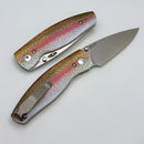 TRM Neutron 2 Rainbow Trout 3D G-10 Handles & MagnaCut