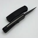 Pro-Tech Whiskers Bolster Release Black Handle & Black Blade BR-1.7