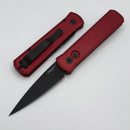 Pro-Tech Godson w/ Red Handle & Black 154-CM Blade 721-Red