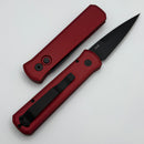 Pro-Tech Godson w/ Red Handle & Black 154-CM Blade 721-Red