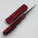 Pro-Tech Godson w/ Red Handle & Black 154-CM Blade 721-Red