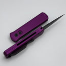 Pro-Tech Godson w/ Purple Handle & Black 154-CM Blade 721-Purple