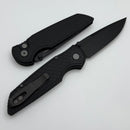 Pro-Tech TR-3 Integrity Manual Black Relic Aluminum Handles w/ DLC S35 INT106