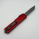 Factory Blem Microtech UTX-85 Gen IV w/ Red Handle & Apocalyptic Full Serrated T/E M390MK 12334-12APRD
