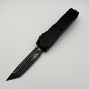 Factory Blem Microtech UTX-85 Gen IV w/ Black Handle & Black T/E M390MK 12334-1T