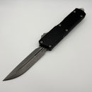 Factory Blem Microtech Scarab 2 Gen 3 Executive w/ Black Handle & D/E-S Apocalyptic M390MK 1181-10AP