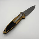 Factory Blem Microtech Socom Elite Tan Handle T/E Auto Apocalyptic Standard 161A-10APTA