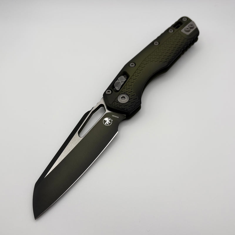 Factory 4852 Factory Blem Microtech Knives MSI RAM LOK Bazooka Green w/ Polymer Han