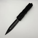Factory Blem Microtech Dirac Delta Double Edge Black Tactical Standard 227-1T