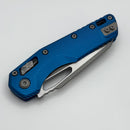 Microtech Knives MSI RAM LOK Blue Fluted Aluminum & Apocalyptic M390MK 210-10APFLBL