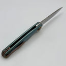 Holt Bladeworks Morpheus w/ Burnished Feather Titanium Handles & M390 Near Mirror 1823