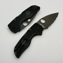 Spyderco Lil' Native Black FRN Handles & Black Serrated CTS-BD1N C230SBBK
