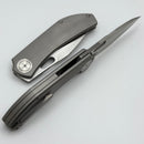 Yan Knives Chevron - Titanium Handles & MagnaCut