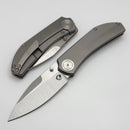 Yan Knives Chevron - Titanium Handles & MagnaCut