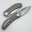 Yan Knives Chevron - Titanium Handles & MagnaCut
