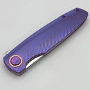 Holt Bladeworks Outlaw w/ Burnished Feather Titanium Handles & Near Mirror M390 83