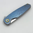Holt Bladeworks Morpheus w/ Burnished Blizzard Titanium Handles & M390 Near Mirror 1817