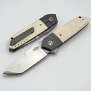 Mechforce Peter Carey Collab Roadster w/ Ivory-G10 Inlaid Titanium Handle  & M390