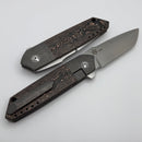 Mechforce Peter Carey Collab Roadster w/ Copper Carbon Fiber Inlaid Titanium Handles & M390